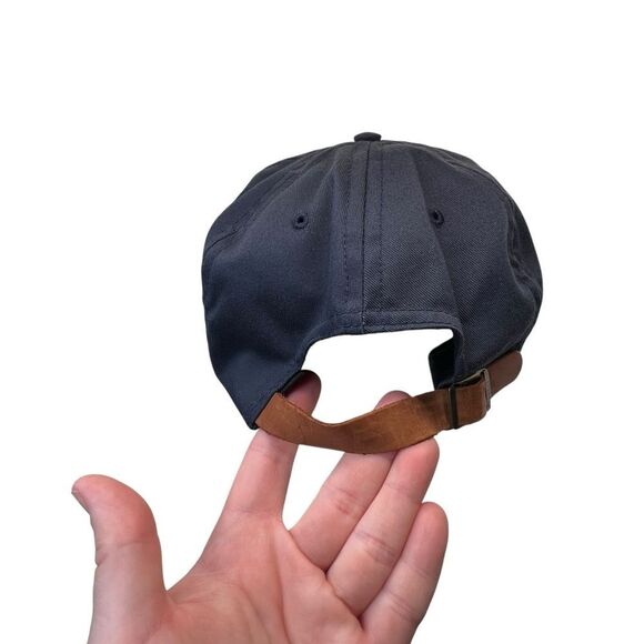 Vtg 2000 100th US Open Pebble Beach Golf Hat merch leather adjustable strap - Picture 5 of 14